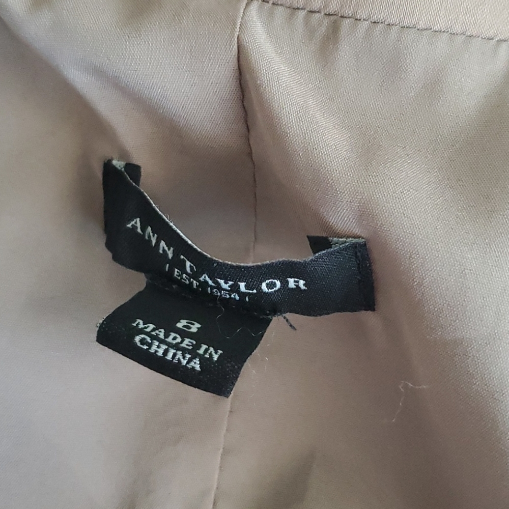 Ann Taylor Utility Style Wrap Dress - Picture 10 of 16